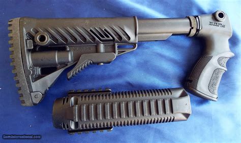 Remington Ga Tactical Shotgun Adjustable Pistol Grip Stock Set With Rails By Mako Group New