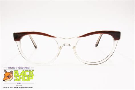 1940s 1950s cat eye women eyeglass frame real acetate sheet material new old stock