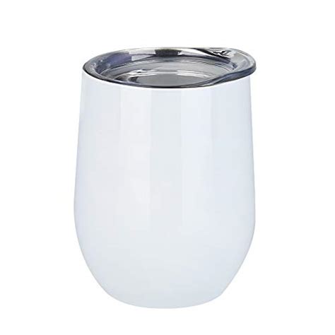 Buy Uspeedy 12 Oz Stainless Steel Wine Glass Vacuum Insulated Stemless Tumbler Double Walled