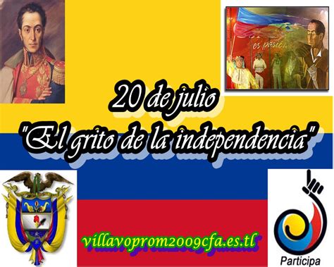 Dicho proceso se libró en medio de un conflicto desarrollado entre 1810 a 1819 para emancipar los territorios que entonces comprendían el virreinato de la nueva. Día de la Independencia - 20 de Julio - Colombia ...