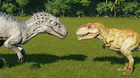 Giganotosaurus Vs X Indominus Rex Indominus Rex Vs Megaraptor Jurassic My Xxx Hot Girl