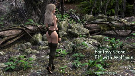 Blonde Elf Babe Fucked By Werewolf Monster In Gerasya Elf