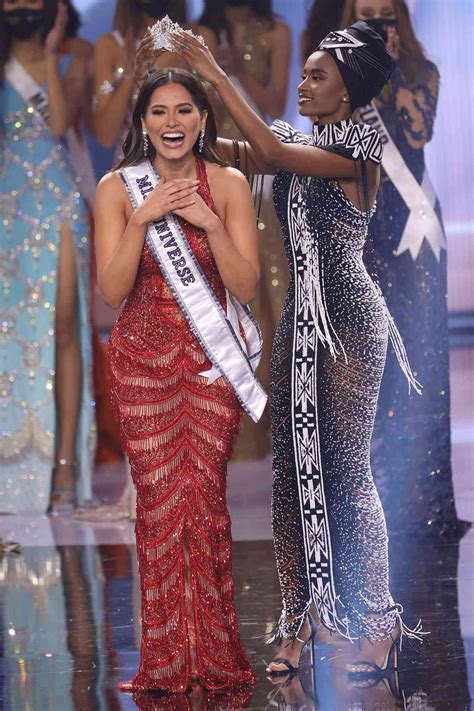 Miss Mexico Andrea Meza Wins Miss Universe 2020 Campeche Daily News