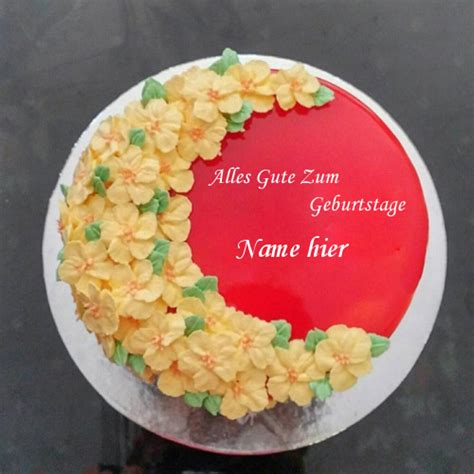 So gelingen kuchen und aufläufe ebenso gut wie bratengerichte. Verzierter roter Samt-Kuchen für Freund-Geburtstag mit ...