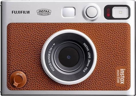 Fujifilm Instax Mini Evo Brown Find Bedste Pris