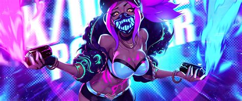 League of legends, seraphine, riot games, upscaled, kda, k/da. K/DA, Akali, LoL, 4K, 3840x2160, #21 Wallpaper
