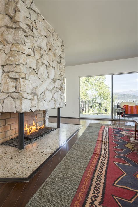 Modern Eagle Rock Midcentury With Statement Fireplace Asks 799k