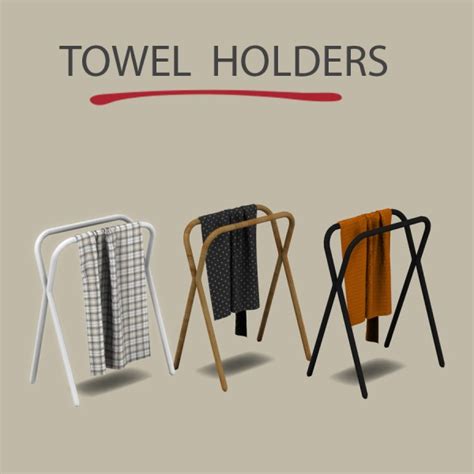 Leo 4 Sims Towel Holders • Sims 4 Downloads