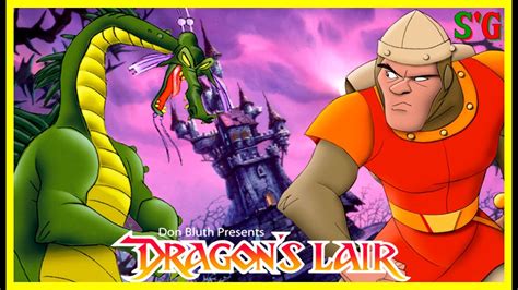 Dragons Lair Full Game 1 Life Clear Hard Original Laserdisc