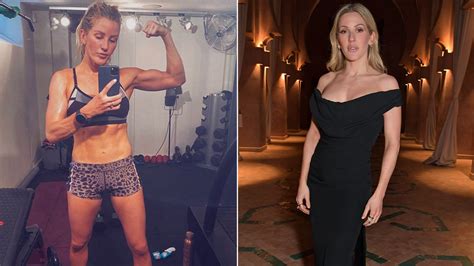 Ellie Goulding Shares Gym Selfie Defending Muscular Women Ents