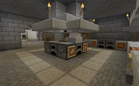 Minecraft Projects: Minecraft Kitchen: with Functional Food Dispensers