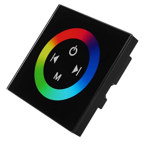 V Single Color Touch Panel Led Dimmer Controller Touch Panel Dimmer Smart Switch Controller