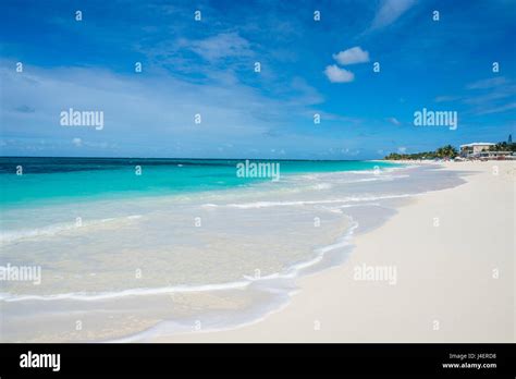 Turquoise Waters And Whites Sand On The World Class Shoal Bay East