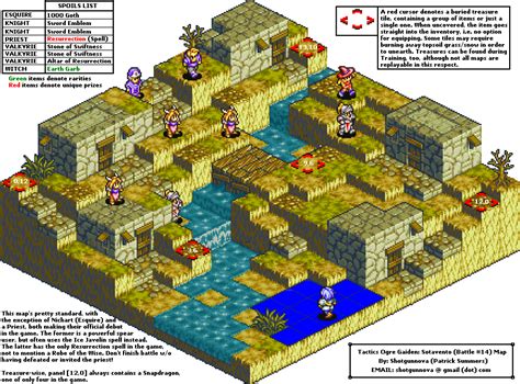 Tactics Ogre The Knight Of Lodis Battle 14 Sotavento Map Png
