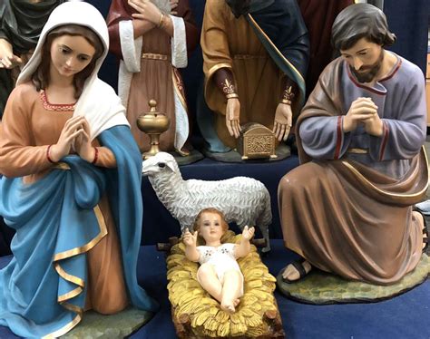 40 9 Piece Nativity Set Made In Italy Catholic Supply
