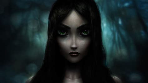 Dark Alice Alice Madness Returns Hd Woman With Black Hair Animation