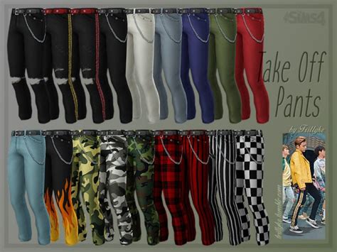 The Sims Resource Take Off Pants By Trillyke • Sims 4 Downloads