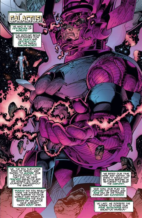 Galactus By Jim Lee Silver Surfer Marvel Comic Character Comics