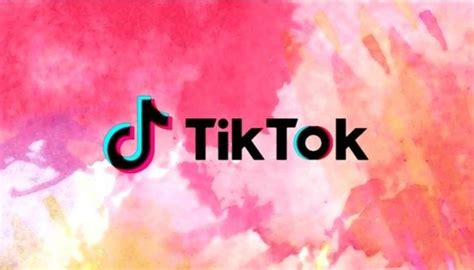 Download Tiktok Logo Pink And White Background