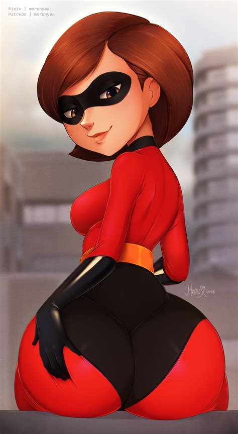 Elastigirl And Helen Parr The Incredibles Drawn By