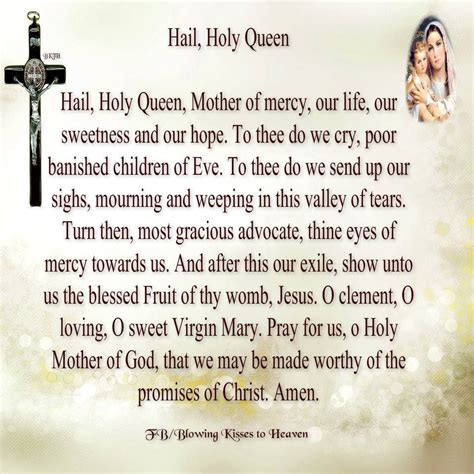 Turn then, most gracious advocate, thine eyes of mercy toward us, and after this our exile, show unto. Hail Holy Queen | Hail holy queen, Blessed mary, Hail