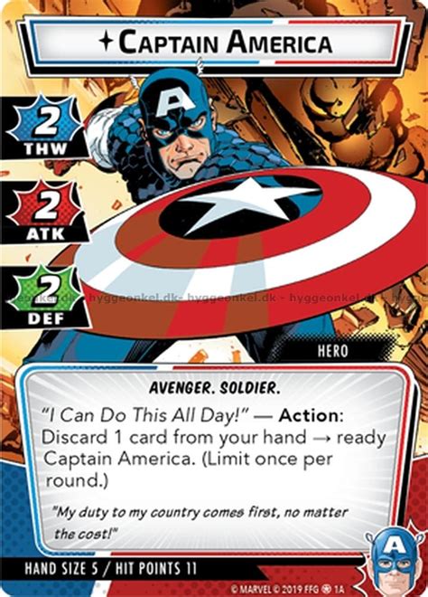 Marvel champions card game expansions. Marvel Champions - The Card Game: Captain America