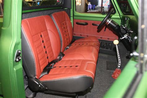 Tmi Products New Classic Truck Seats Make A Big Statement At Sema 2015