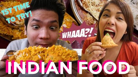 Trying Authentic Indian Food For The First Time Vlog 2 Youtube