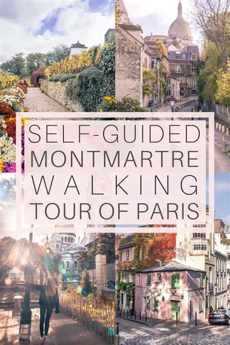 Montmartre Walking Tour Self Guided Walk Of Paris By Foot Solosophie