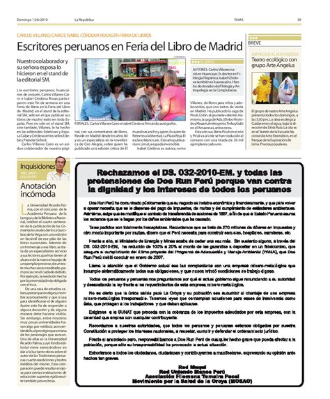 Edición Lima La República 13062010 By Grupo La República Publicaciones