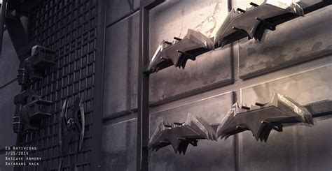 Tour The Batcave In New Batman V Superman Concept Art