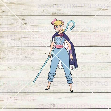 Bo Peep Toy Story 008 Svg Dxf Eps Pdf Png Cricut Cutting Etsy