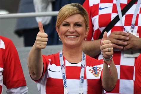 Who Is President of Croatia? Kolinda Grabar-Kitarović Is a World Cup ...
