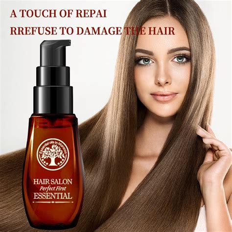 Pure Argan Oil Hair Essential Oil For Dry Hair Types Hot Multi Functional Hair And Scalp