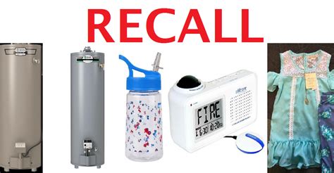 cpsc announces recalls for 5 household products