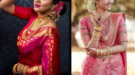 2023 Bridal Pink Wedding Saree Collection 2020 Kanchipuram Wedding