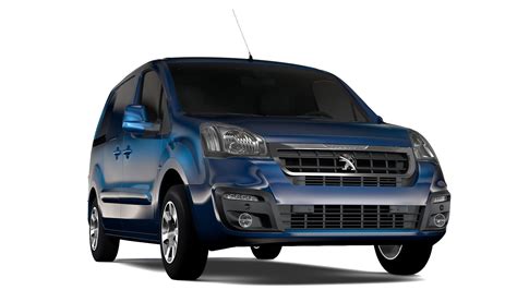 3D model Peugeot Partner Van L1 2017 | CGTrader