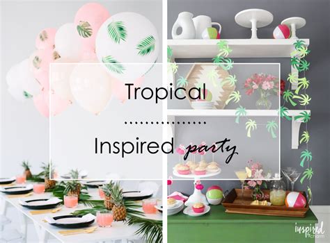 Decoración Fácil Tropical Inspired Party
