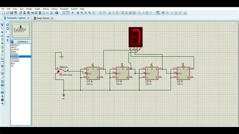 Simulacion De Contador Utilizando J K Flip Flop YouTube