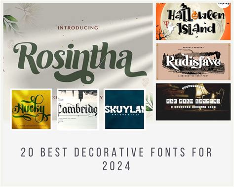20 Best Decorative Fonts For 2024 Bootcamp