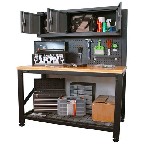 Workbenches: Homak Work Benches Garage Series 5 Ft. Industrial...