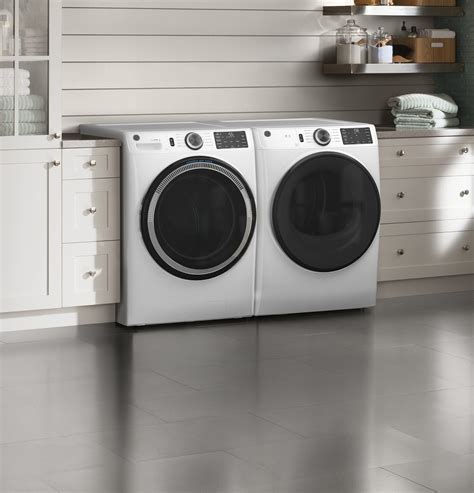 GE - GFW550SSNWW - GE® 4.8 cu. ft. Capacity Smart Front Load ENERGY