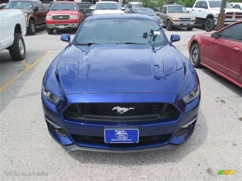 2015 Deep Impact Blue Metallic Ford Mustang Gt Coupe 105423578 Photo
