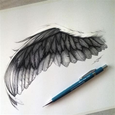 Patreon Wings Drawing Angel Wings Drawing Tattoo Design Drawings