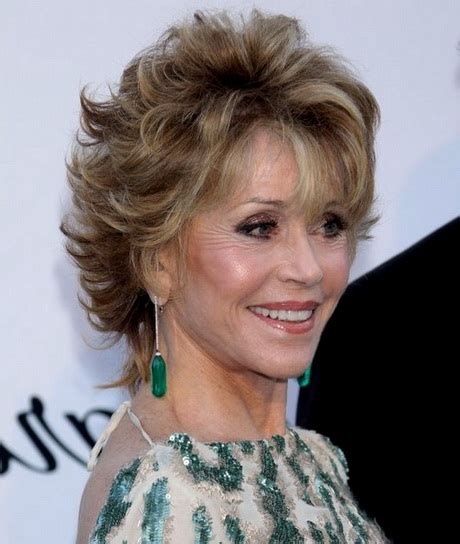 This haircut even makes your annoying white hair look revived and the layers makes gives them an interesting touch. Pictures of short haircuts for women over 60