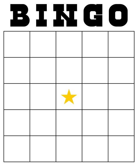 free blank bingo cards printable free printable worksheet