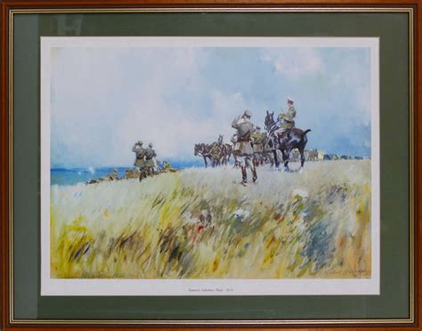 Gilbert Holiday Prints The Gunnery Salisbury Plain Royal Horse