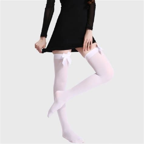 women s hosiery and socks women girl nylon stretchy over the knee high socks stockings tights