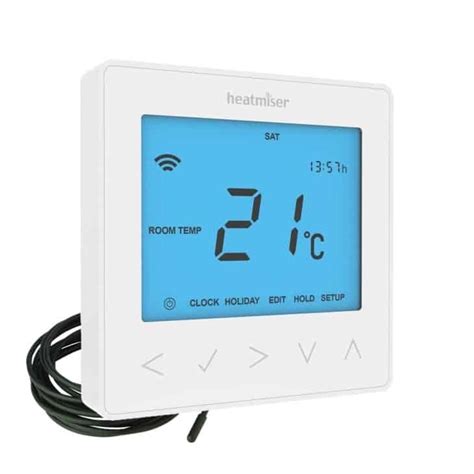 Heatmiser Neostat E V2 Thermostat The Underfloor Heating Company