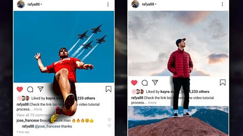 3d Instagram Post Photo Effect Photoshop Tutorial Photoshop Trend